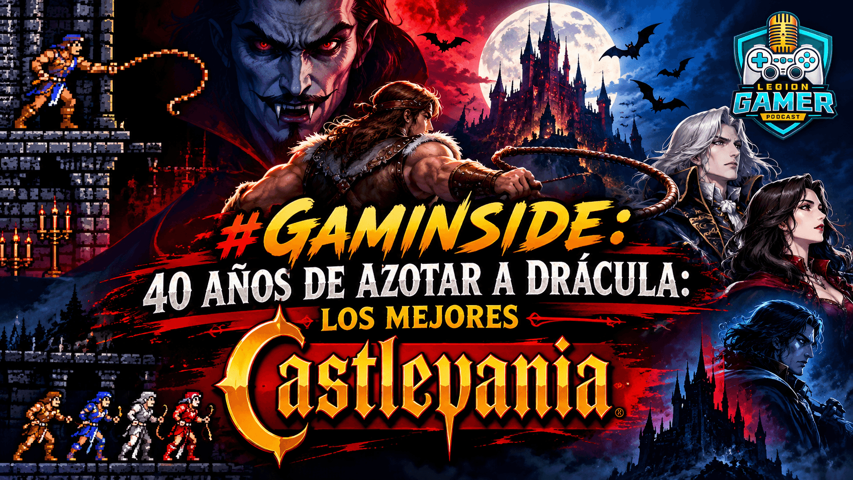 Podcast #239: Physint para Xbox, 4 décadas de Castlevania